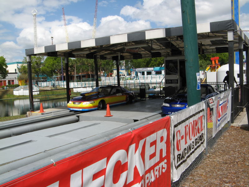 Old Town Gforce Ride Mustangs